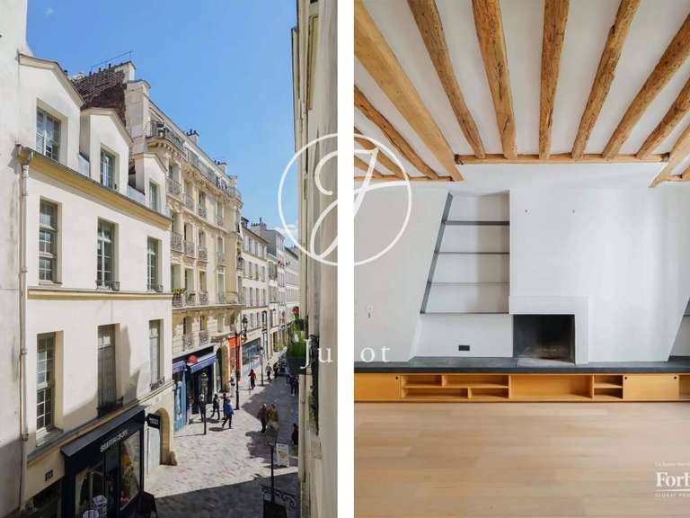 Appartement Paris 4e - 2 chambres - 75m²