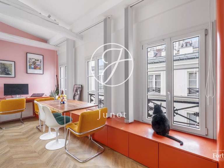 Appartement Paris 3e - 1 chambre - 52m²