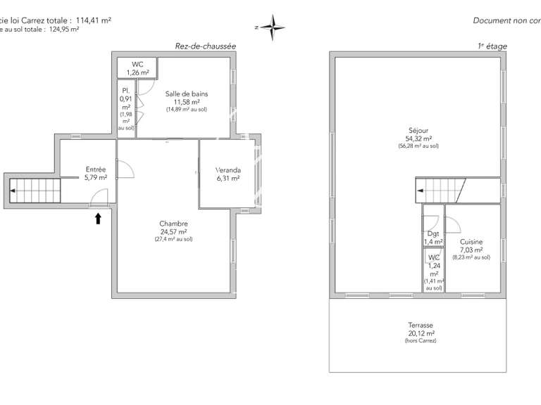 Apartment Paris 18e - 3 bedrooms - 115m²