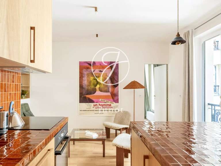 Appartement Paris 18e - 1 chambre - 34m²