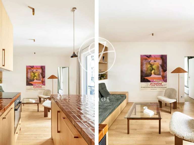 Appartement Paris 18e - 1 chambre - 34m²