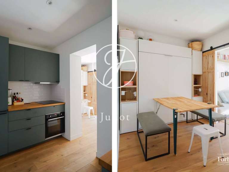 Appartement Paris 17e - 1 chambre - 24m²