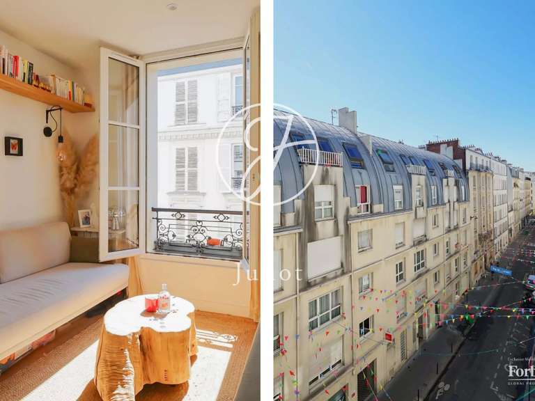 Appartement Paris 17e - 1 chambre - 24m²
