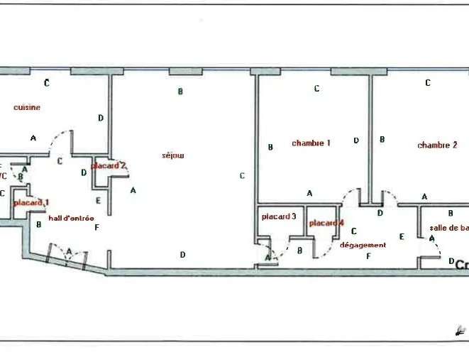 Apartment Nice - 2 bedrooms - 84m²