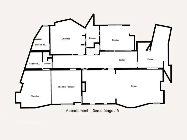 Appartement Lille - 3 chambres - 141m²