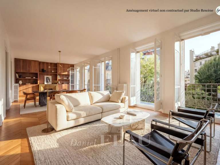 Appartement Paris 16e - 4 chambres - 170m²