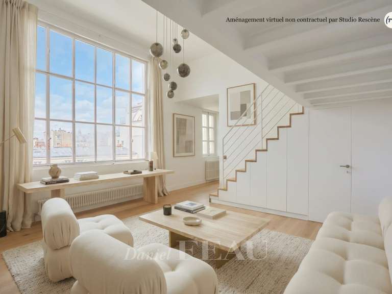 Appartement Paris 6e - 2 chambres - 108m²