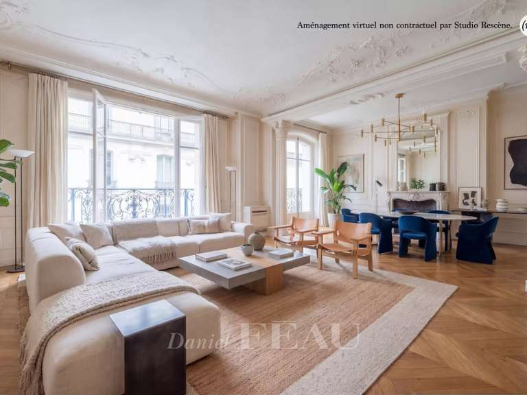Appartement Paris 17e - 4 chambres - 253m²