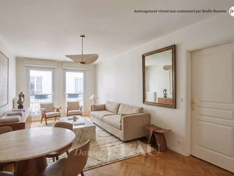 Appartement Paris 17e - 2 chambres - 64m²