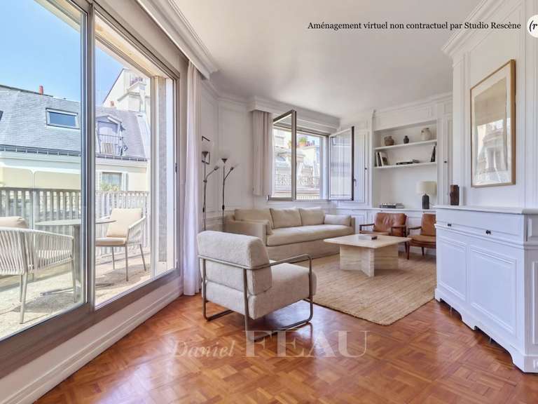 Appartement Paris 16e - 1 chambre - 43m²