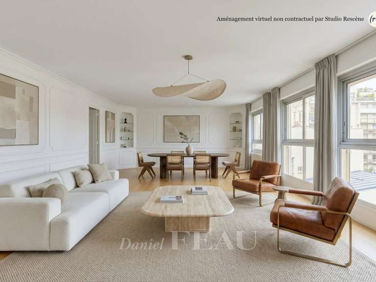 Appartement Paris 16e - 4 chambres - 130m²
