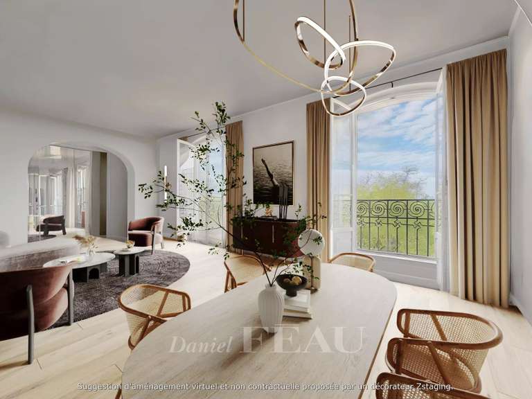 Appartement Paris 16e - 4 chambres - 139m²