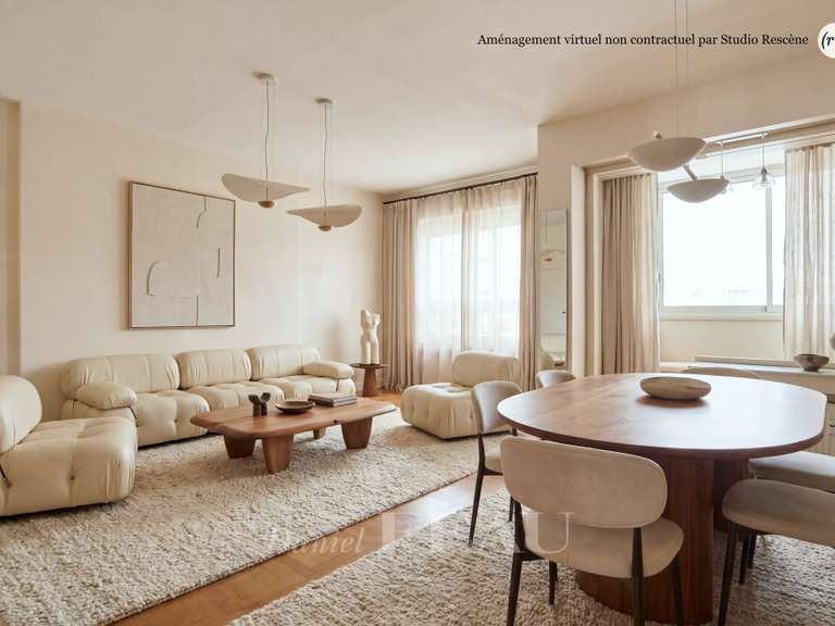 Appartement Paris 15e - 2 chambres - 90m²
