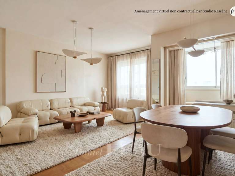 Appartement Paris 15e - 2 chambres - 90m²