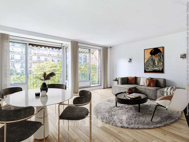 Appartement Paris 16e - 2 chambres - 87m²