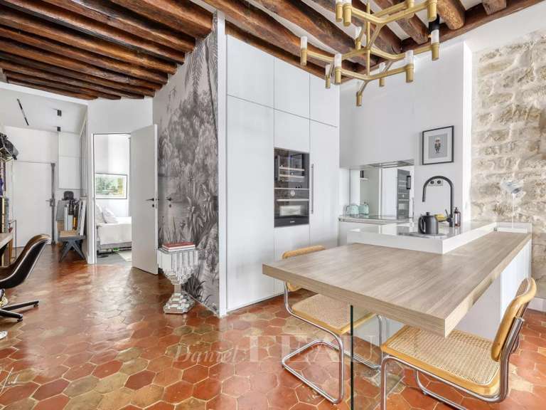 Appartement Paris 2e - 1 chambre - 54m²