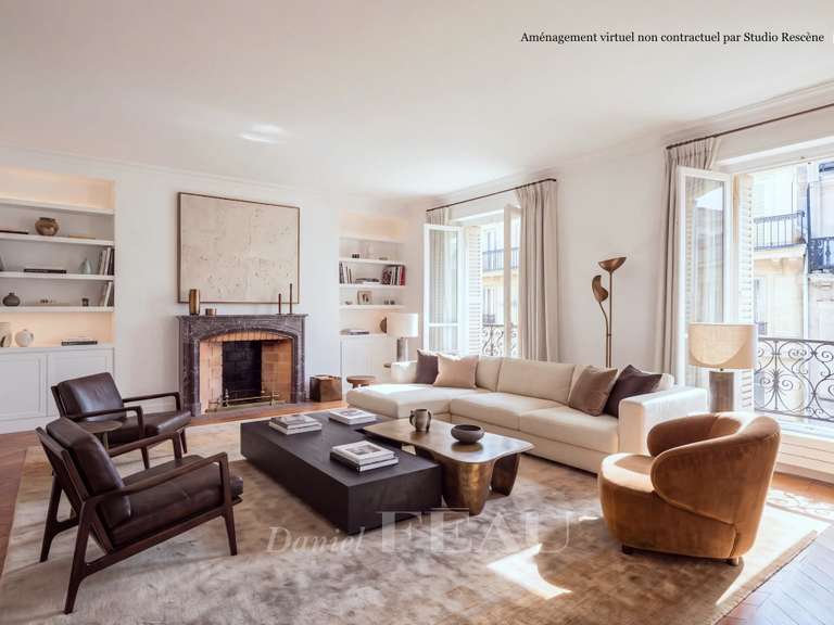 Appartement Paris 6e - 3 chambres - 141m²
