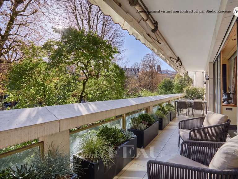 Appartement Paris 16e - 4 chambres - 231m²