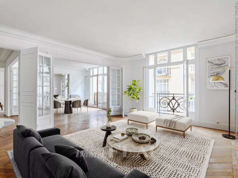 Appartement Paris 16e - 5 chambres - 183m²