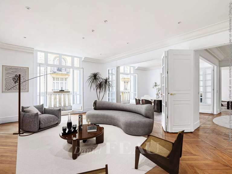 Appartement Paris 16e - 5 chambres - 183m²