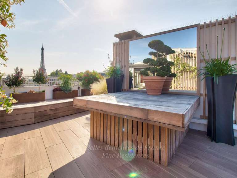 Appartement Paris 16e - 4 chambres - 296m²