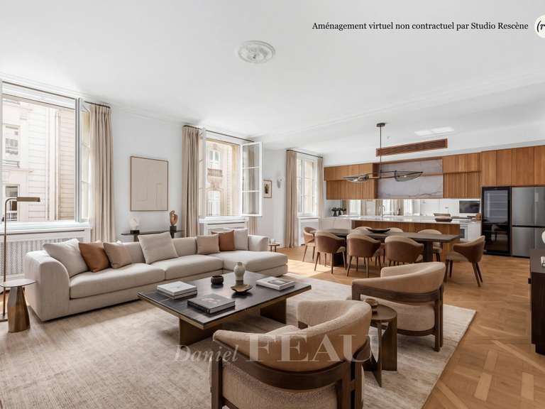 Appartement Paris 8e - 3 chambres - 157m²