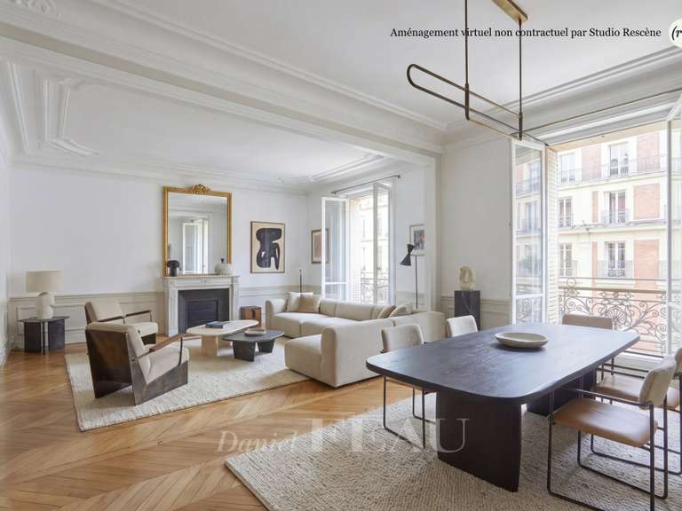 Appartement Paris 8e - 3 chambres - 168m²