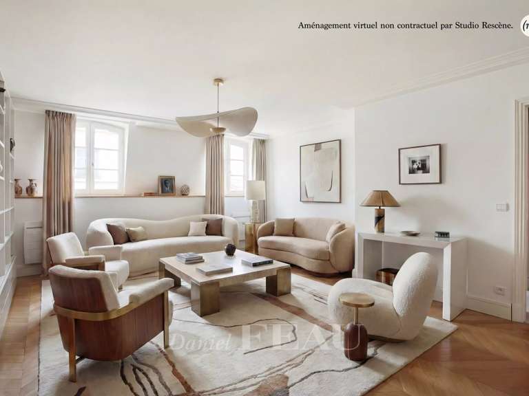 Appartement Paris 8e - 1 chambre - 64m²