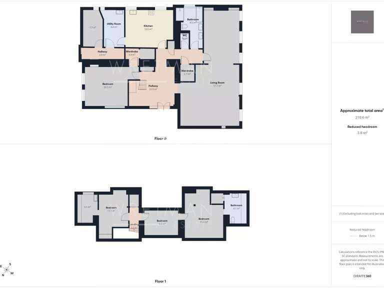 Apartment Nice - 3 bedrooms - 179m²