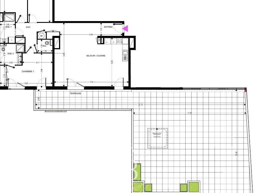 Apartment Marseille 8e