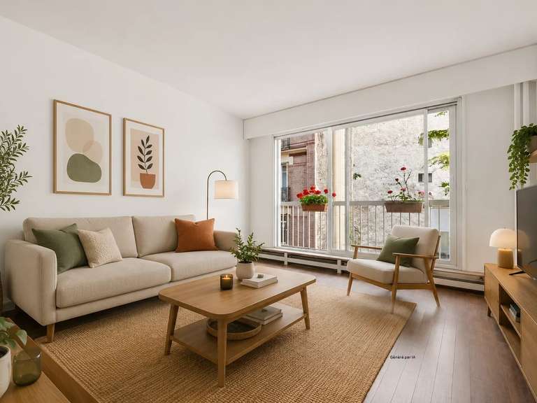 Appartement Paris 16e - 1 chambre - 54m²