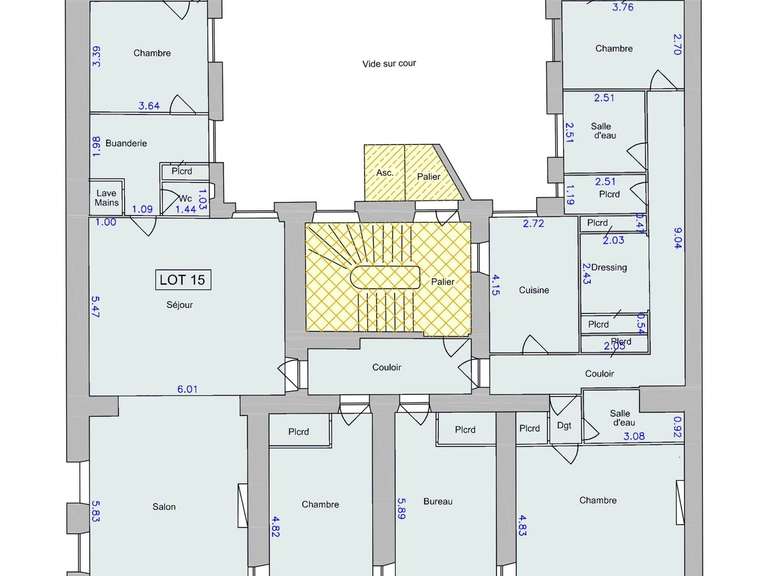 Appartement Saint-Malo - 5 chambres - 218m²