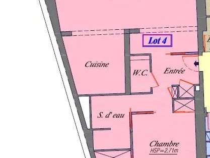 Appartement Paris 6e - 1 chambre - 61m²
