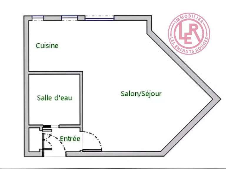 Appartement Paris 5e - 22m²