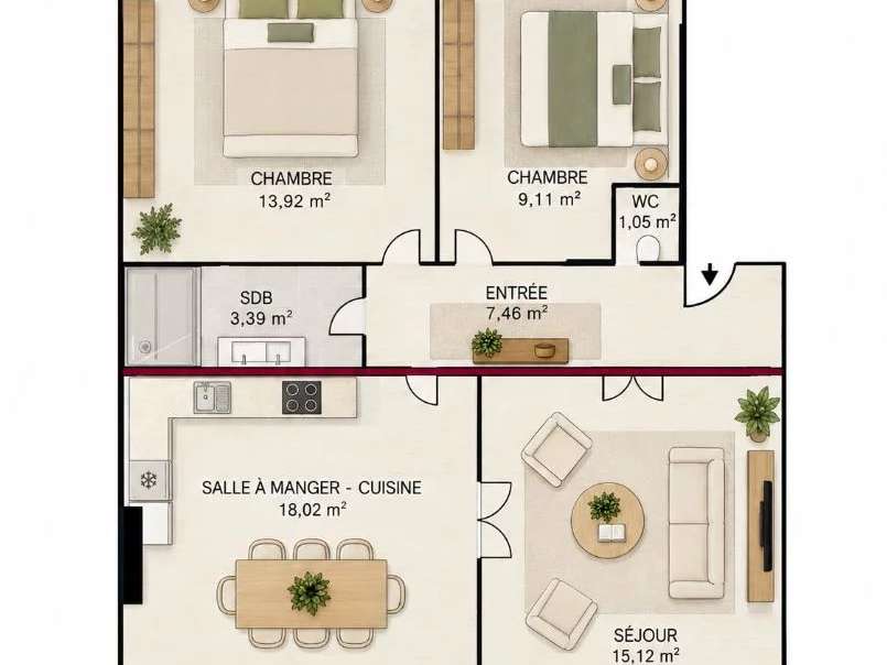 Appartement Paris 17e