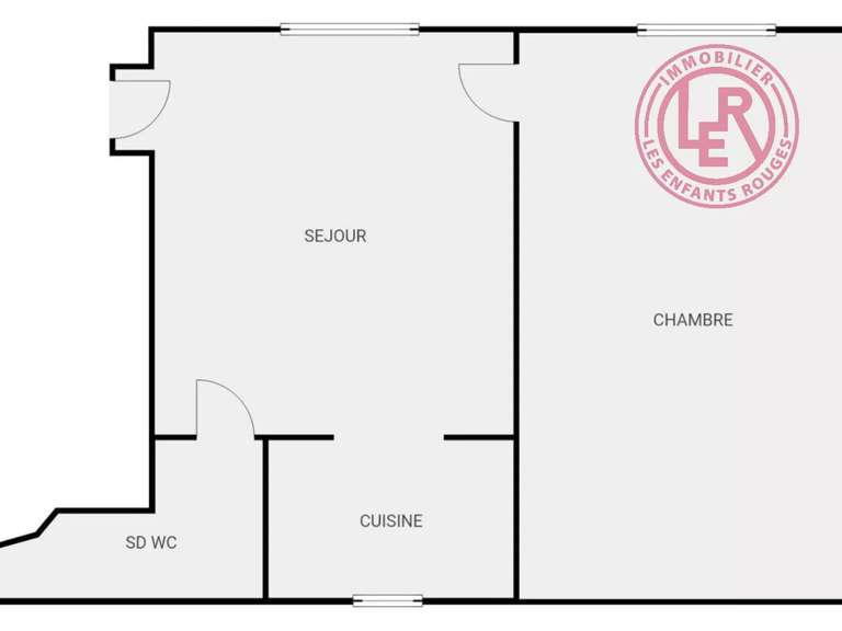 Appartement Paris 6e - 1 chambre - 31m²