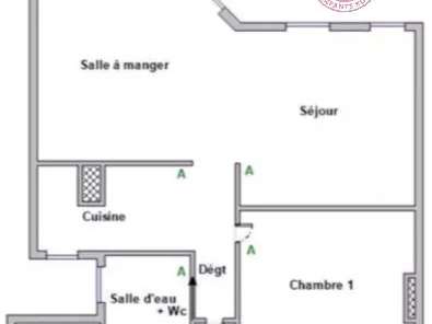 Apartment Paris 1er - 2 bedrooms - 80m²