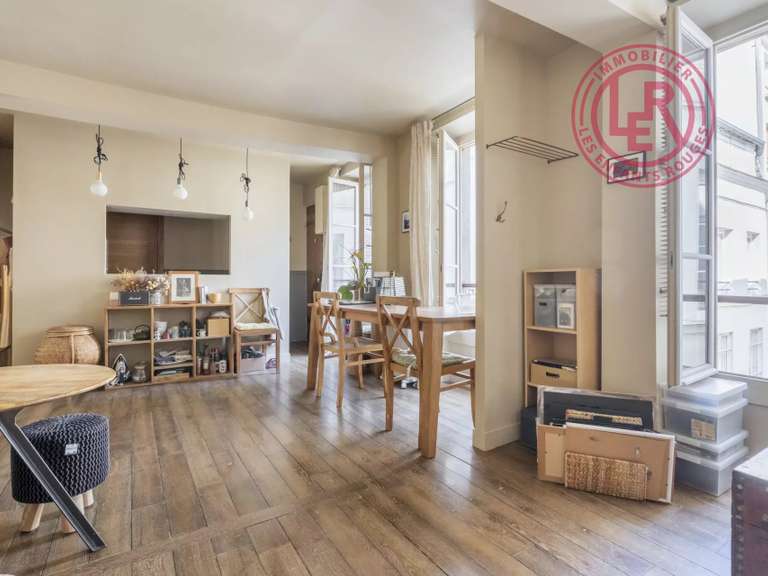 Appartement Paris 3e - 1 chambre - 43m²