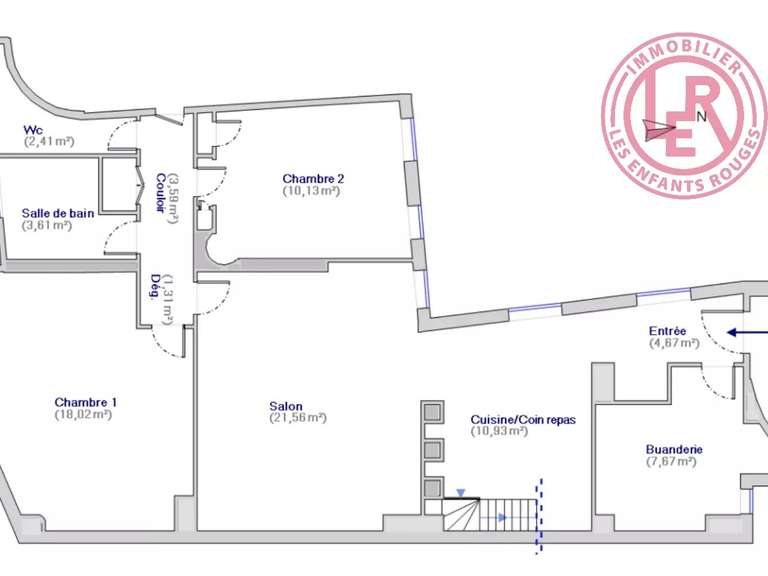 Apartment Paris 2e - 3 bedrooms - 105m²