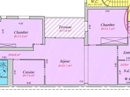 Apartment Paris 11e - 5 bedrooms - 130m²