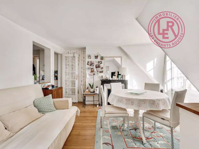 Appartement Paris 3e - 2 chambres - 39m²