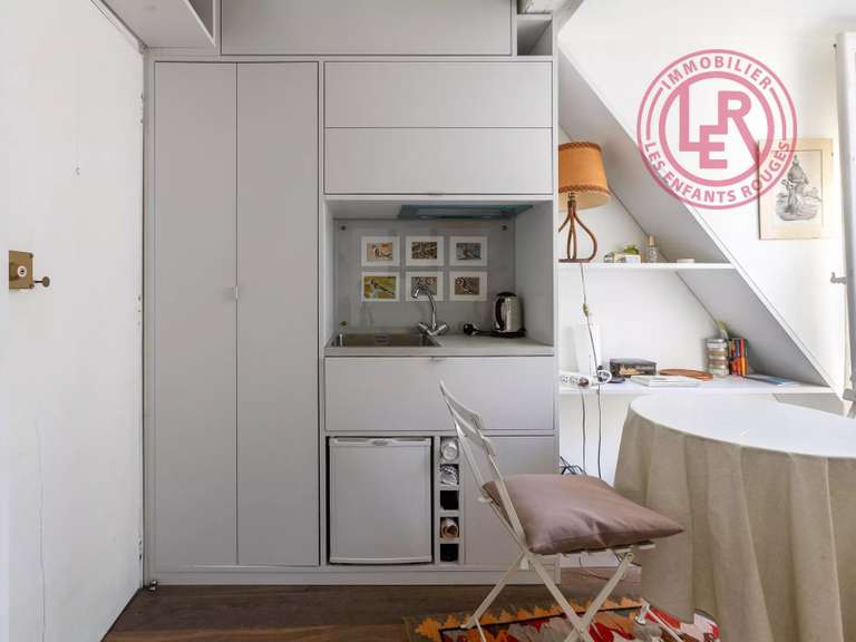 Appartement Paris 3e - 16m²