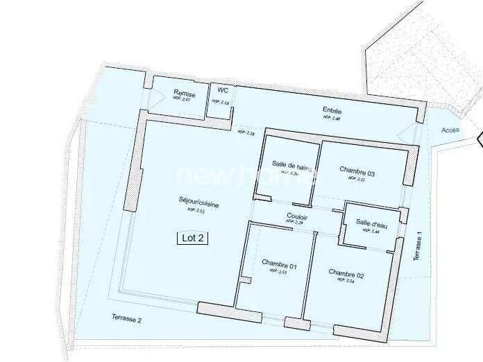 Appartement Les Adrets-de-l'Estérel - 3 chambres - 99m²