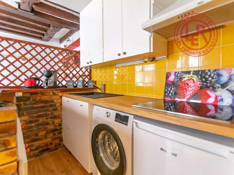 Appartement Paris 4e - 1 chambre - 31m²