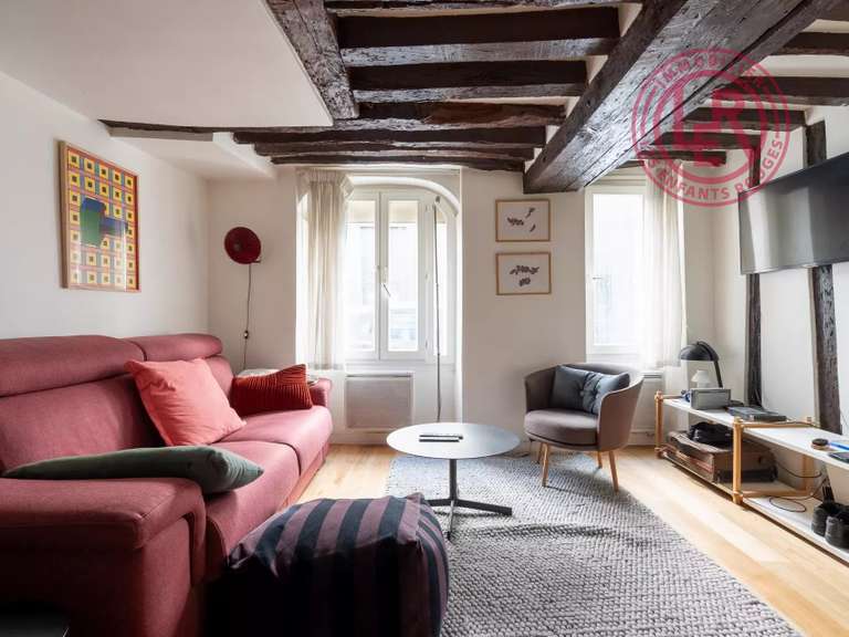 Appartement Paris 3e - 1 chambre - 34m²