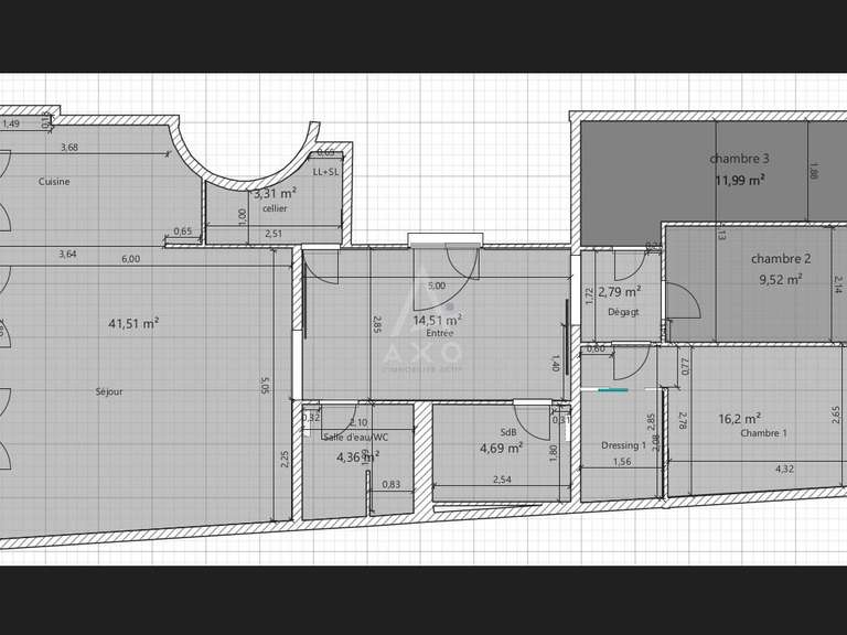 Appartement Versailles - 2 chambres - 110m²