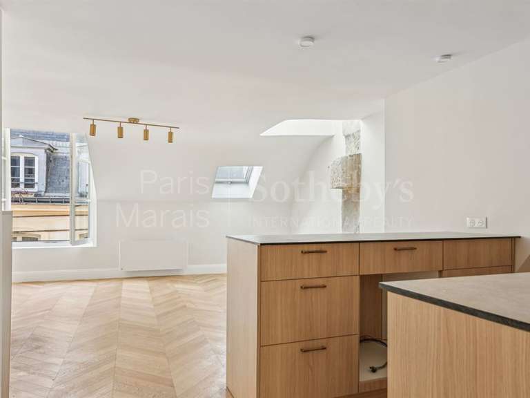 Appartement Paris 3e - 1 chambre - 53m²