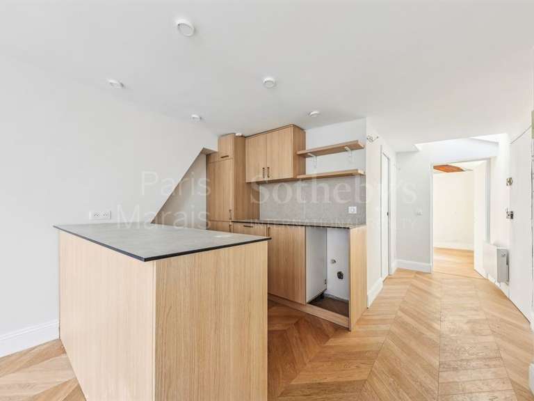 Appartement Paris 3e - 1 chambre - 53m²