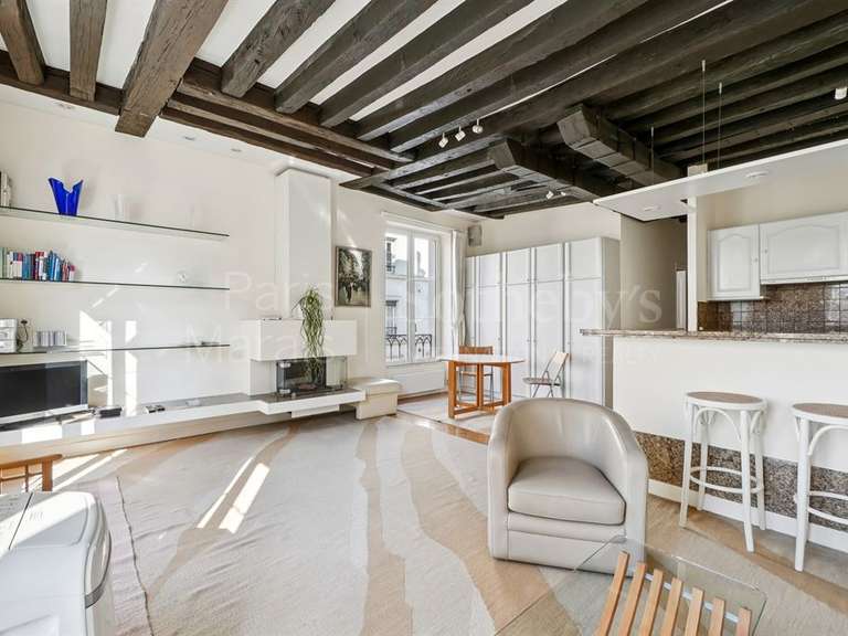 Appartement Paris 1er - 1 chambre - 52m²