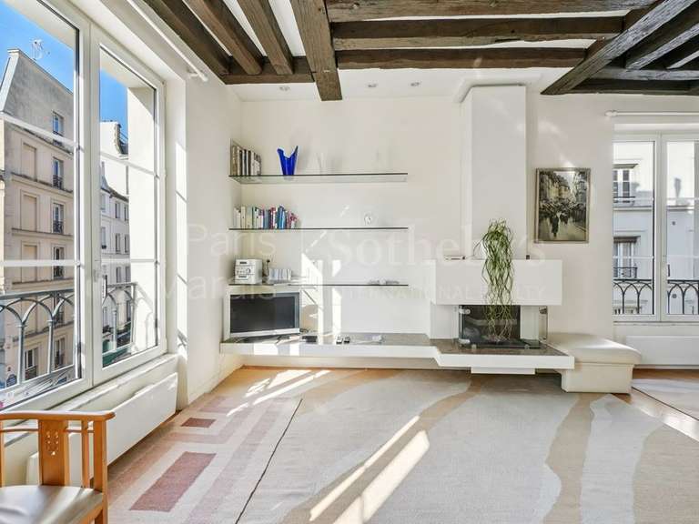 Appartement Paris 1er - 1 chambre - 52m²